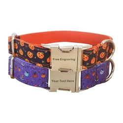 Collar personalizado con correa a juego para perro – Grabado gratis