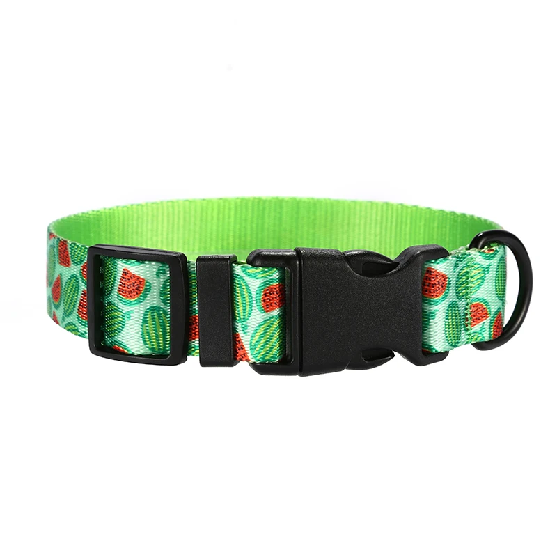 Collar nailon con estampado sandía para perros - imagen 5