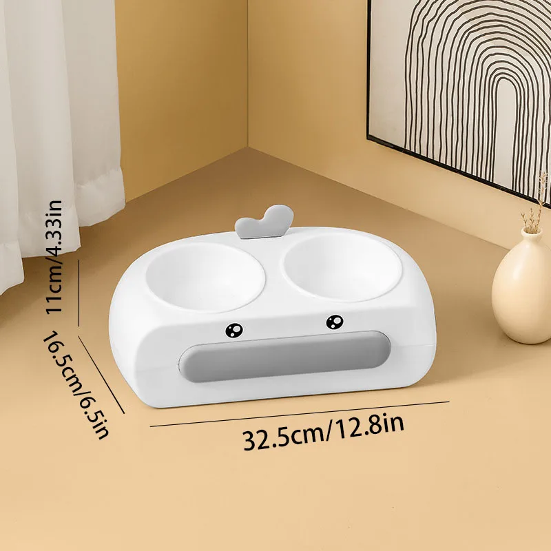 Nuevos cuencos para mascotas para gatos y perros, cuencos de alimentación para alimentos y agua, platos de cena antideslizantes para mascotas, duraderos y seguros para cachorros