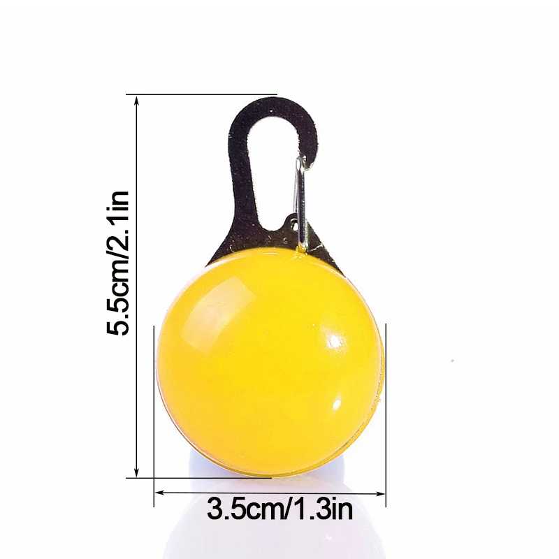 Linterna colgante LED brillante, Collar para perro y gato, cables para mascotas, accesorios brillantes, Collar luminoso, decoración de seguridad nocturna - imagen 5