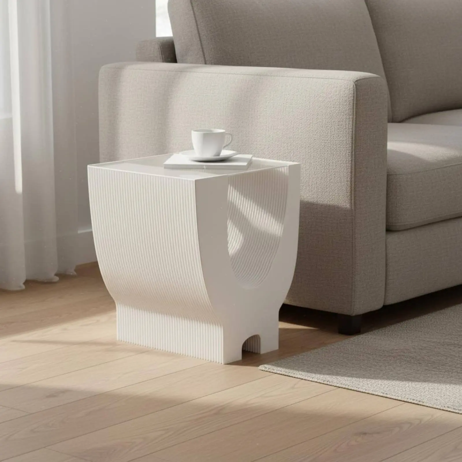 Mesa plegable hexagonal para gatos y perros de papel resistente - imagen 5