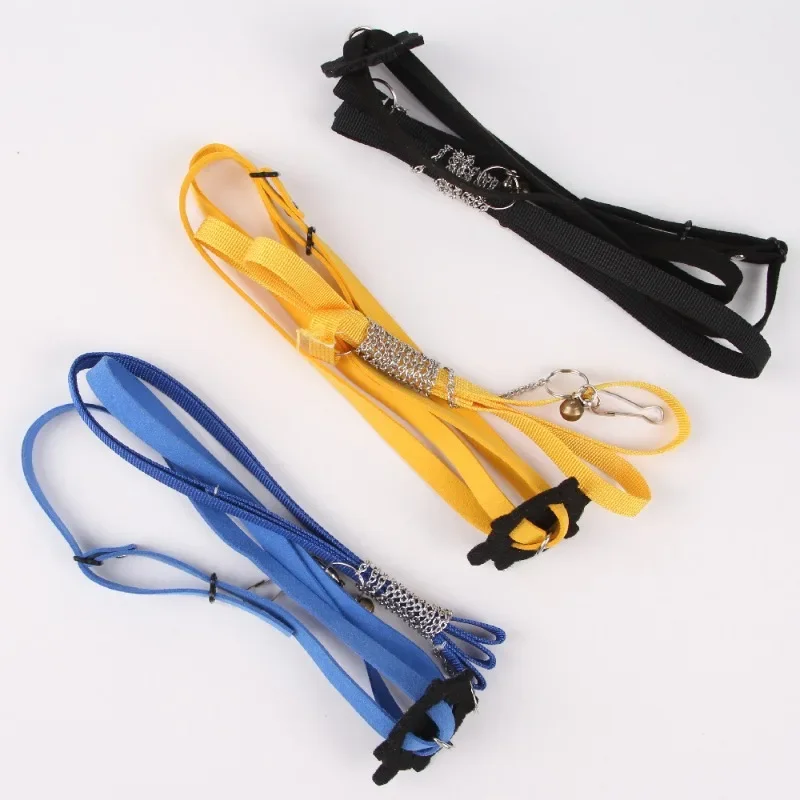 Correa de tortuga resistente al desgaste, tamaño ajustable, arnés de cuerda de tracción de seguridad, correa para tortuga, suministros para tortugas y mascotas - imagen 3