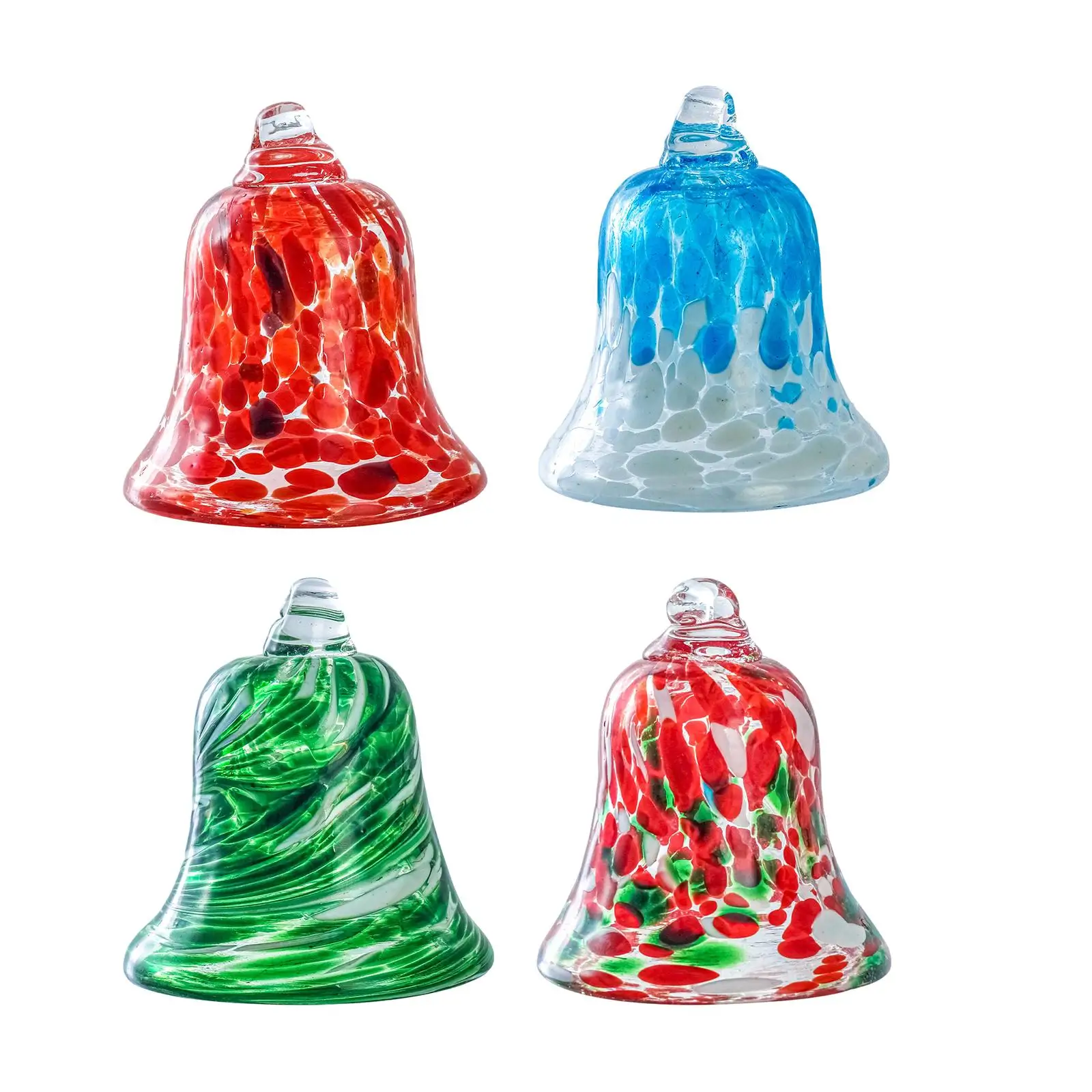 Adorno de campana de Navidad artesanal elegante adorno colgante para árbol de Navidad colgante para oficina puerta festiva cumpleaños sala de estar