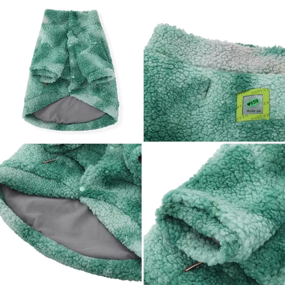 Chaqueta lana cordero abrigo invierno perros grandes medianos - imagen 4