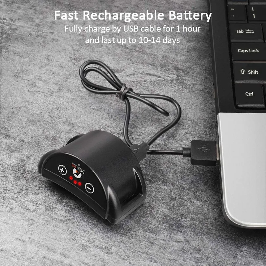 Paipaitek Collar antiladridos para perros IP65 impermeable ajustable Collar de entrenamiento para perros dispositivo de entrenamiento para perros suministros para mascotas en stock - imagen 5