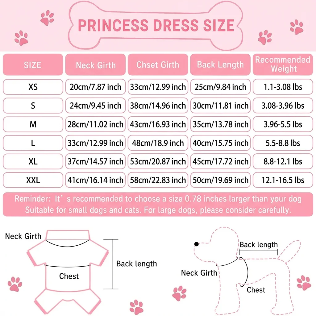 Vestido de cumpleaños con globos para perros pequeños y medianos - imagen 5