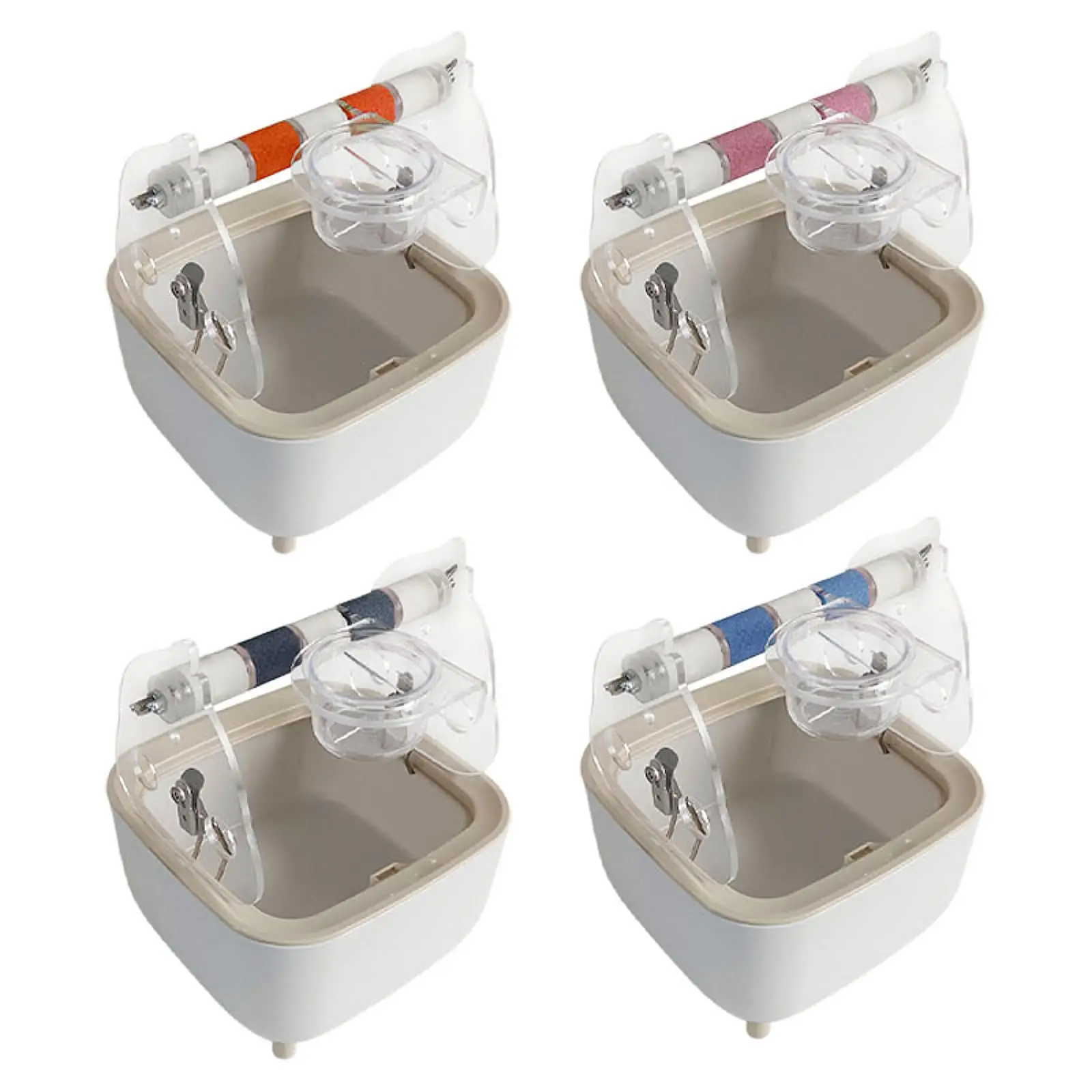 Parrot Training Toilet Stand,Parrot Perch,Gym,Multifunction Interactive Dropping Station Small Bird Perch for Parakeets Macaw