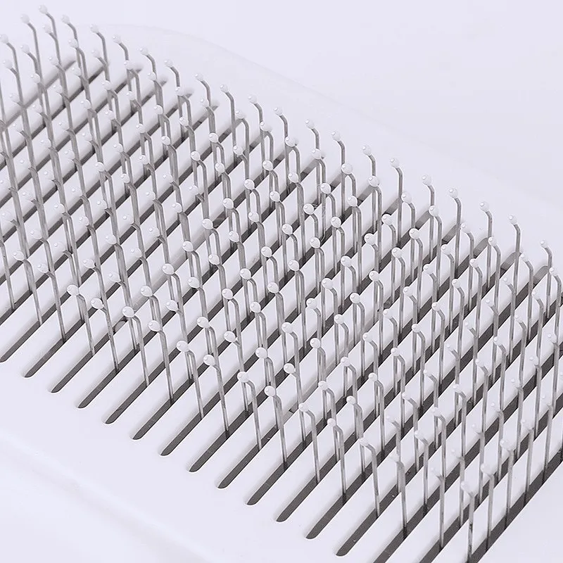 Cepillo para perros, removedor automático de pelo para mascotas, cepillo autolimpiante para gatos, cepillos de aseo para perros con un botón, peine de masaje para gatos, accesorios para mascotas - imagen 3