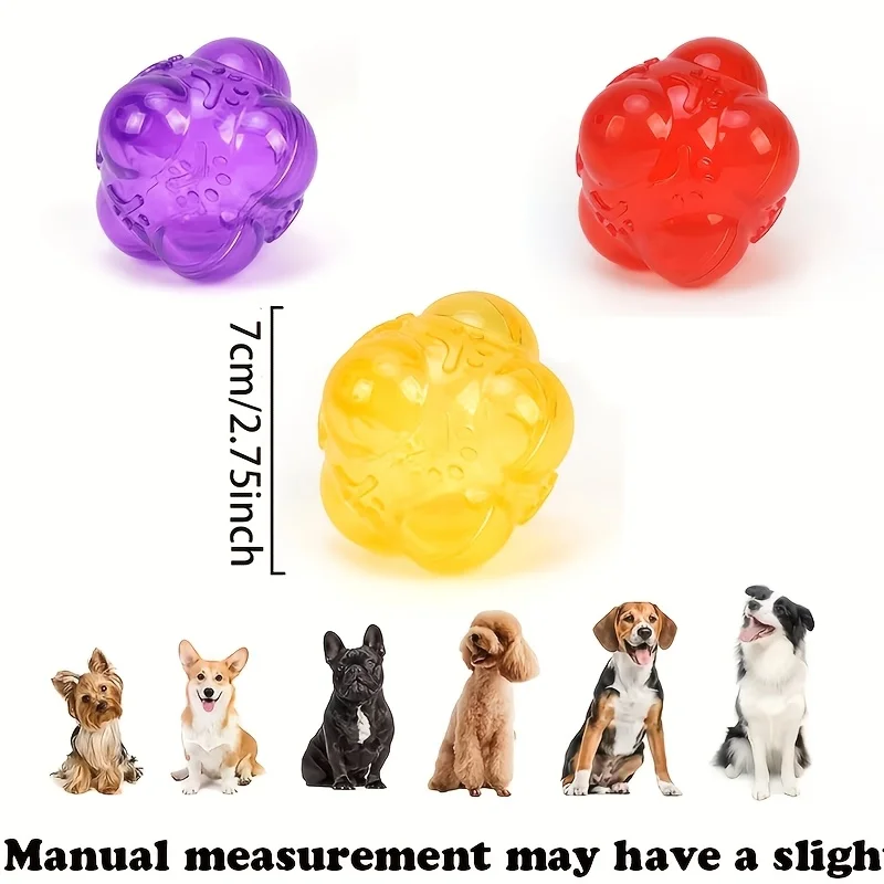 Pelota interactiva para perros con sonido y dispensador de golosinas - imagen 2
