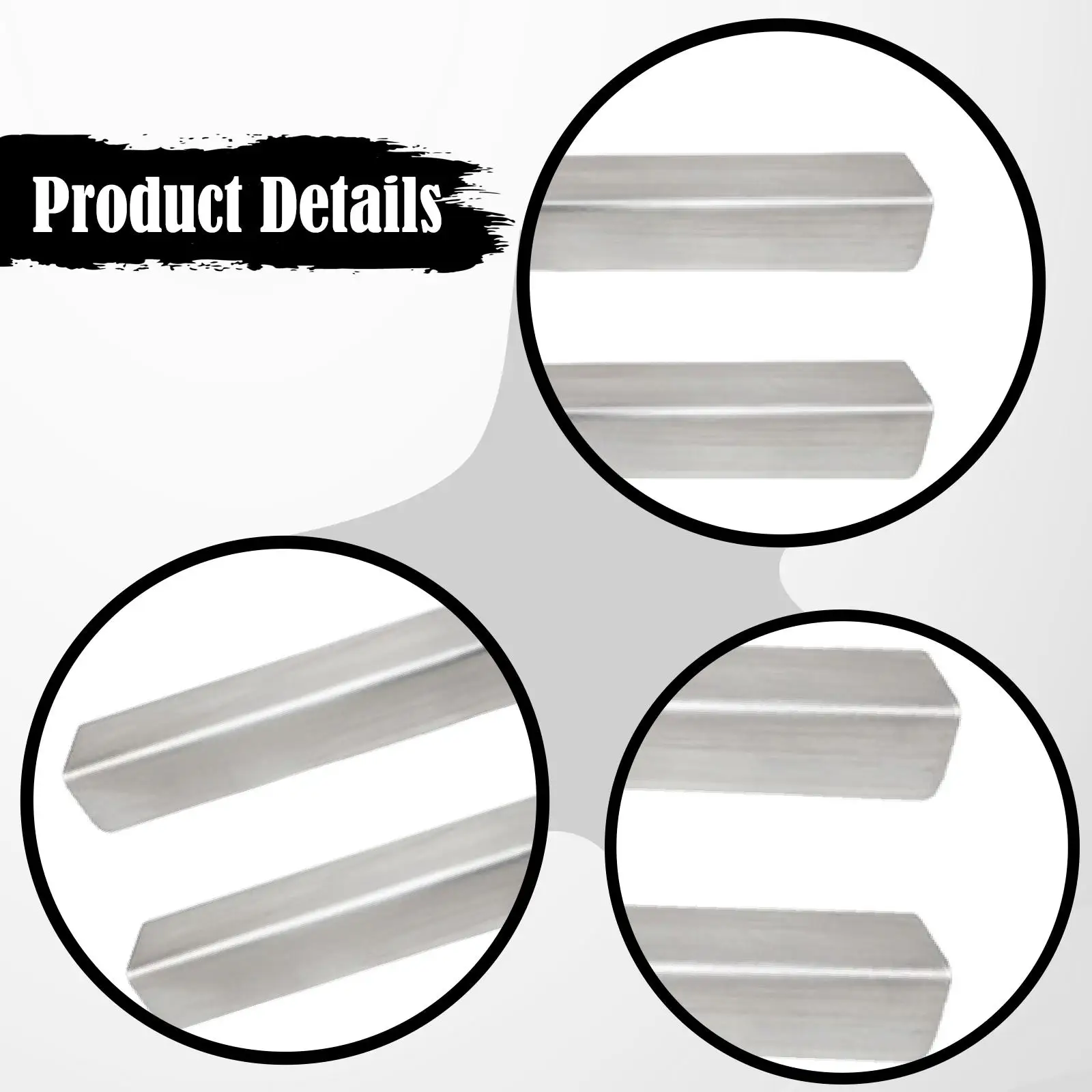 2Pcs Cabinet Edge Protectors Cabinets Bumpers Edges Banding Easy Installation Slip on Edge Guard for Living Room Drawers Home