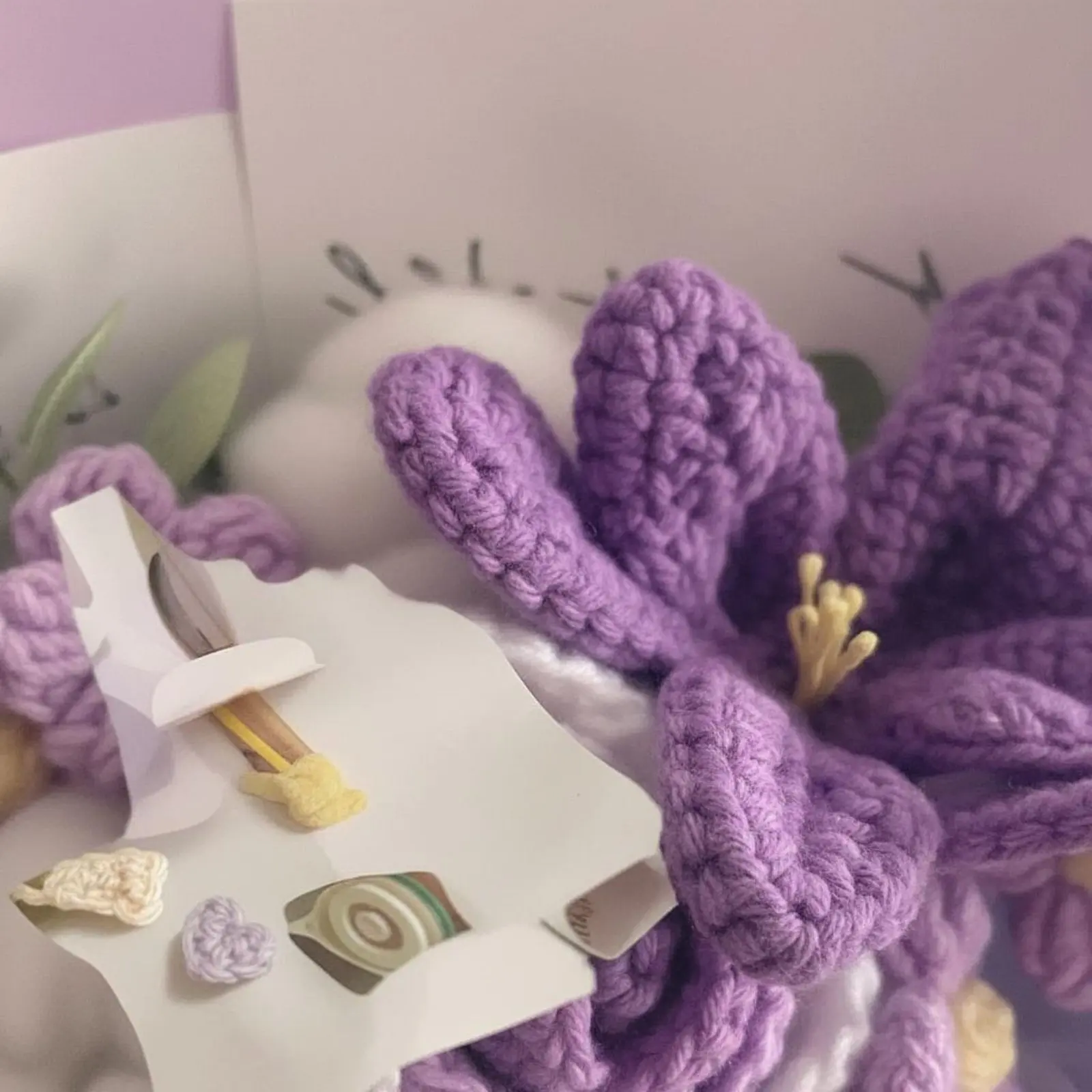 Arreglo floral de hilo duradero sin mantenimiento para gatos y perros - imagen 5