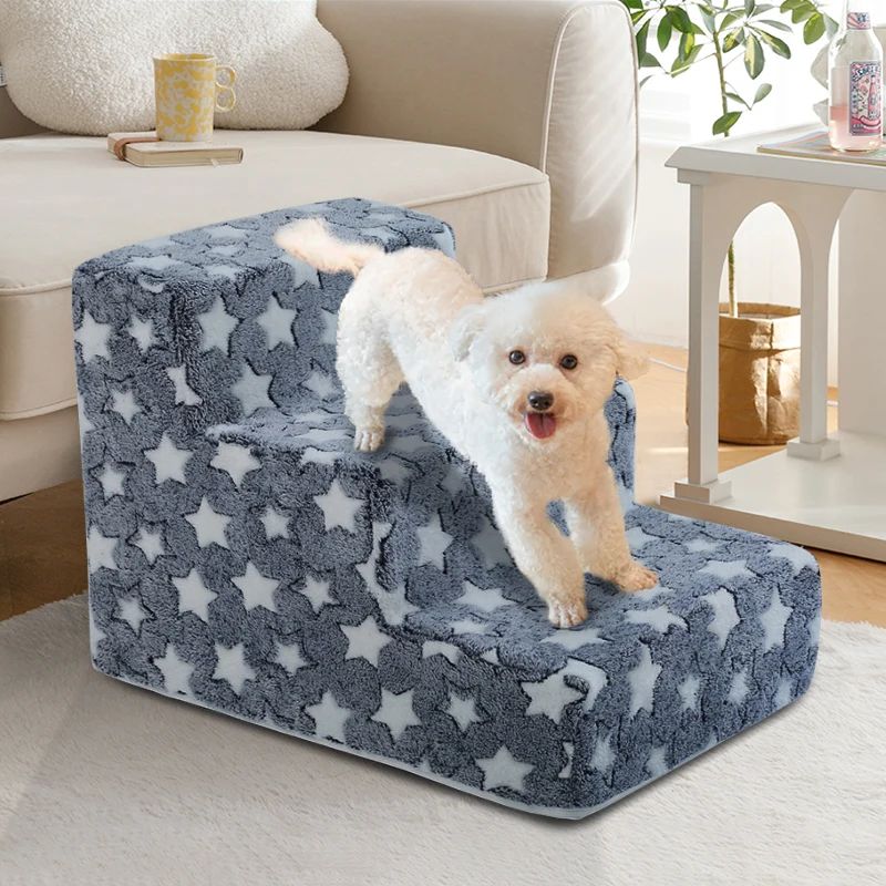 Escalera espuma para gatos y perros - 2, 3 o 4 escalones desmontable - imagen 5