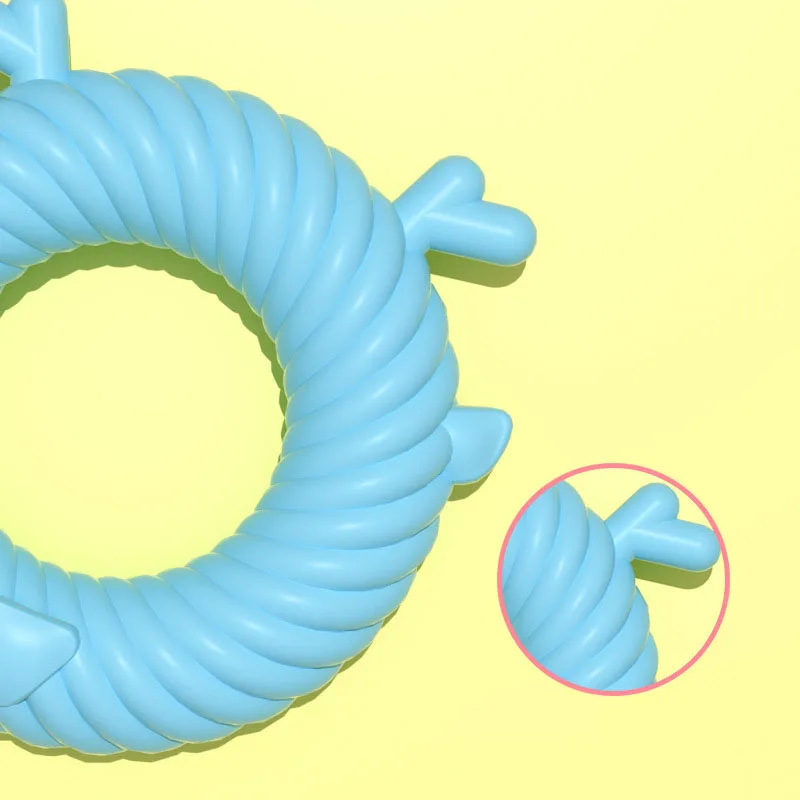 Juguete Molar para perros, cepillo de dientes con forma de ciervo de dibujos animados, Limpieza de dientes, punto de masaje, pasta de dientes para mascotas, juguete para el cuidado bucal - imagen 3