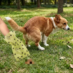 Bolsas biodegradables para excrementos de perro con diseño impreso