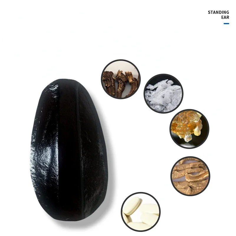 Pegatina de pie para oreja de perro, práctica pegatinas correctivas para oreja de perro con hierba de calcio y leche, pegamento de arco transpirable sin accesorios para perros - imagen 4