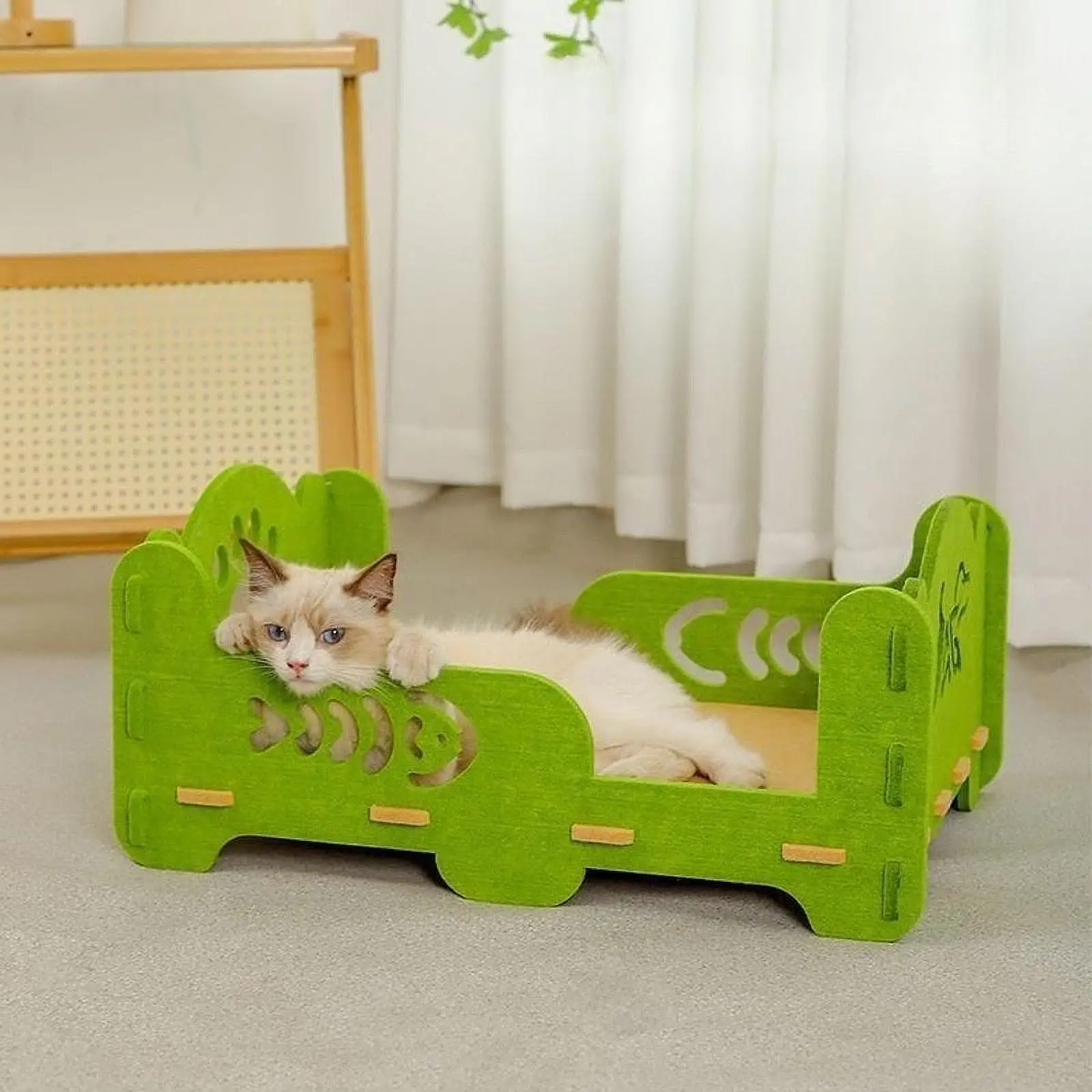 Kitten House Nest Resting Scratch Resistant Indoor Outdoor Cats Felt Cat Bed Kitten House Nest Resting Scratch Resistant Indoor Outdoor Cats Felt Cat Bed