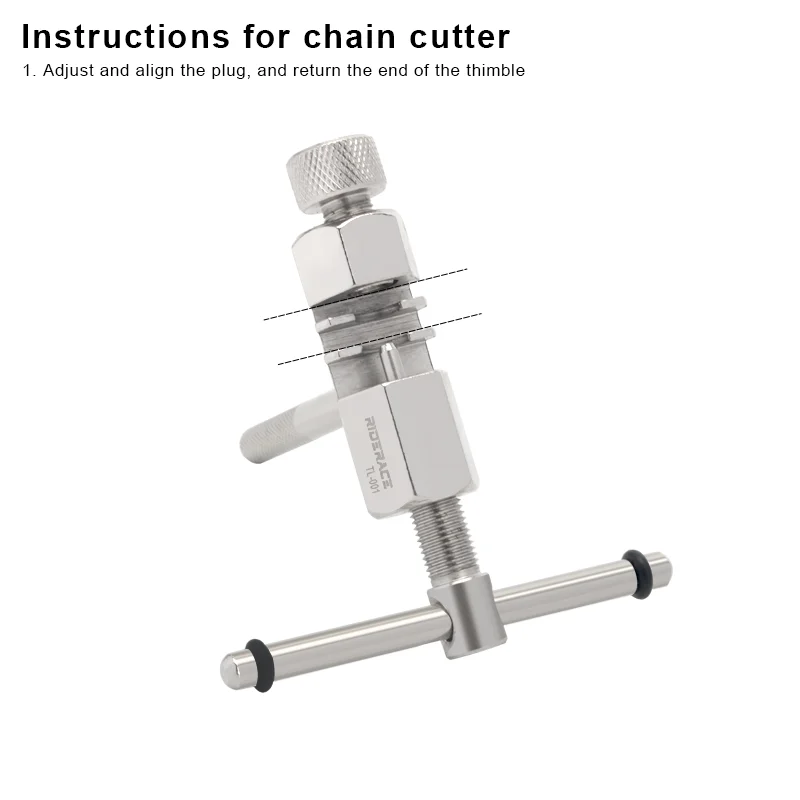Rompecadenas universal para bicis: cortador y extractor de eslabones - imagen 5