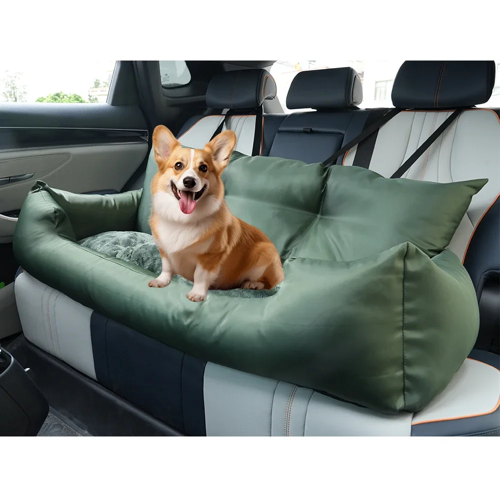 Funda de asiento de coche de viaje para perros, hamaca plegable para mascotas, bolsa de transporte para gatos, Autostoel - imagen 3