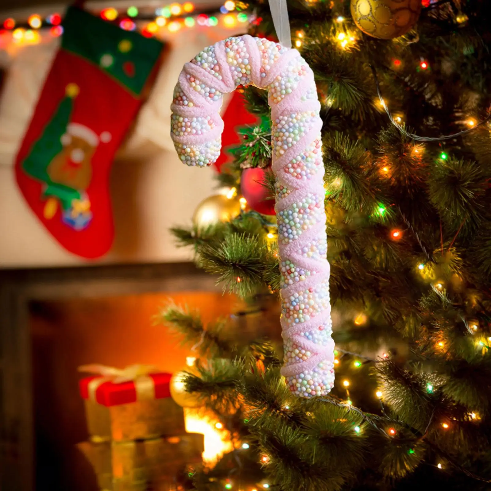 Christmas Tree Hanging Decoration Pendant Shatterproof Novelty Reusable Christmas Ornament Xmas Decor New Year Home