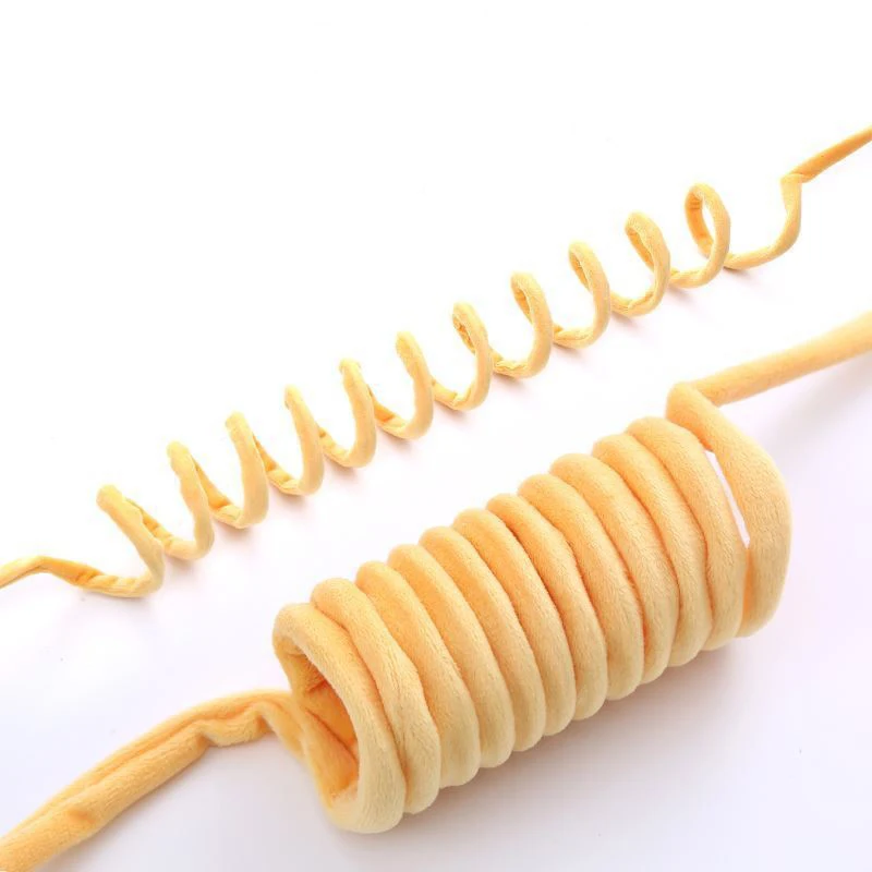 Juguetes de resorte para gatos, juguete colgante de autojuego, estirable, para interiores, para perseguir y jugar - imagen 5