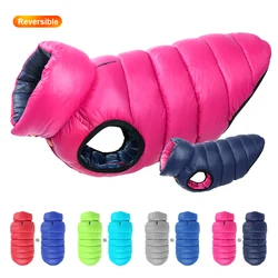 Chaqueta reversible para perros – Cálida e impermeable, todas las tallas