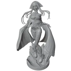 Figura anime 1/24 impresa en 3D sin montar Decoración gatos y perros
