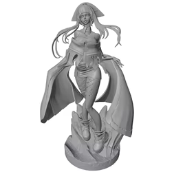 Figura anime 1/24 impresa en 3D sin montar Decoración gatos y perros
