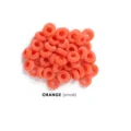 100pcs Orange rings