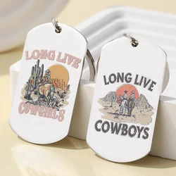 Llavero de perro estilo western - Regalo original para dueños
