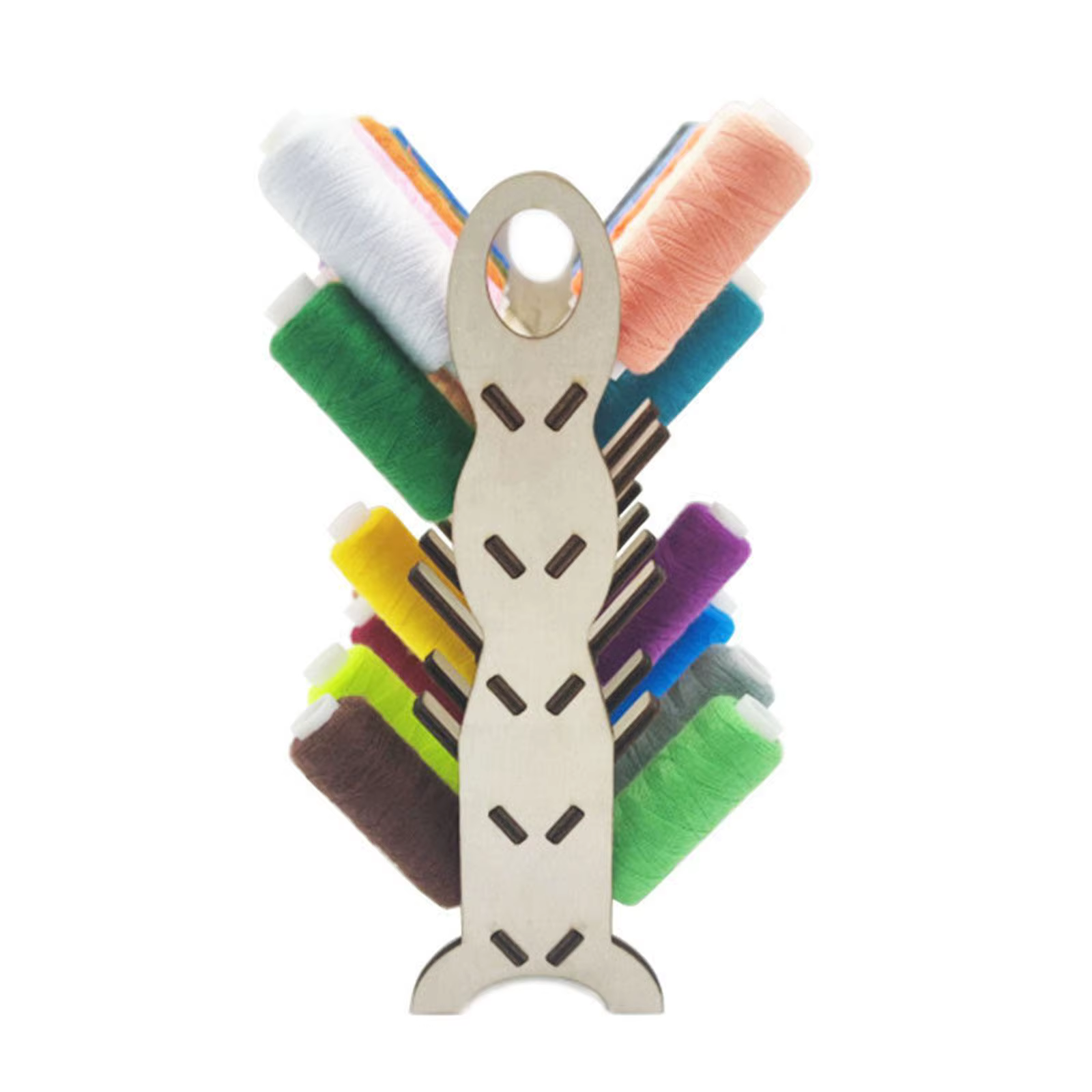 Organizador de juguetes de madera desmontable para gatos