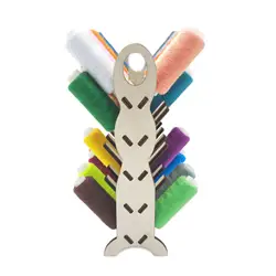 Organizador de juguetes de madera desmontable para gatos