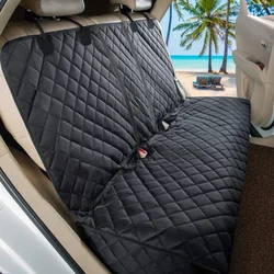 Funda impermeable para asiento de perro, cojín para asiento de coche para mascotas, alfombrilla trasera para coche, Protector de cojín para perros y gatos de viaje con reposabrazos de asiento medio