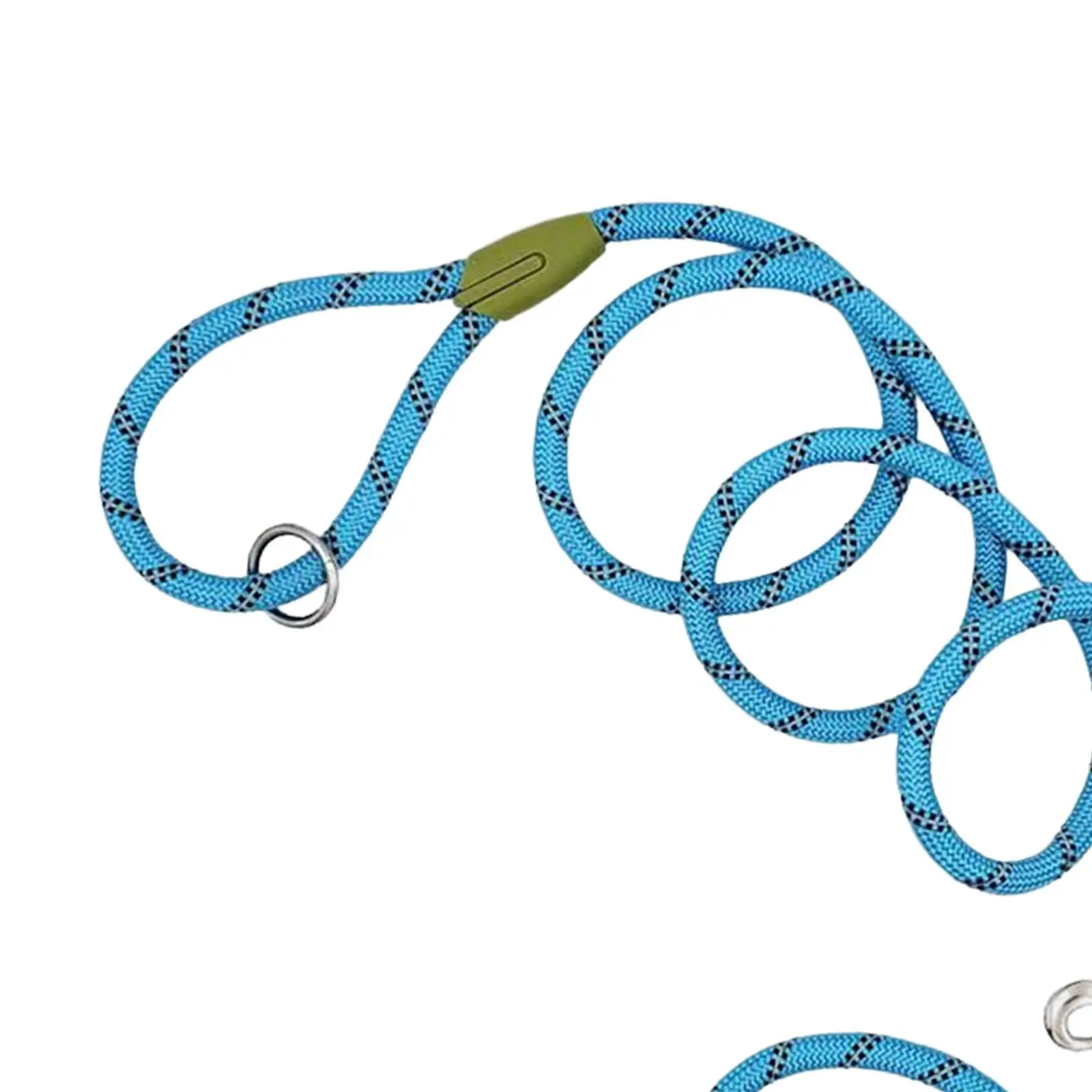 Heavy Duty Dog Leash Rope Hands Free Double Head Leashes Belt Braided Rope Polyester No Pull Slip Rope for Large Medium Dog Pet