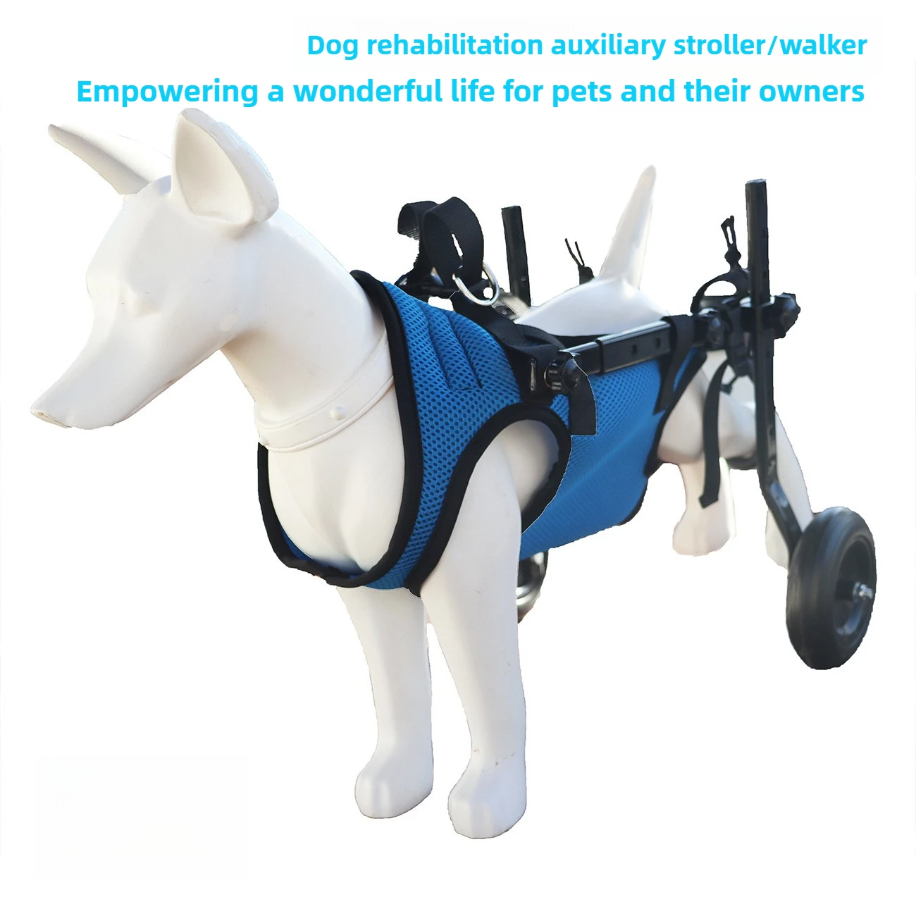 Carro para mascotas, carrito para perros, rehabilitación para perros, caminar asistido, extremidades traseras, caminar, invicidad, coche asistido, productos para mascotas