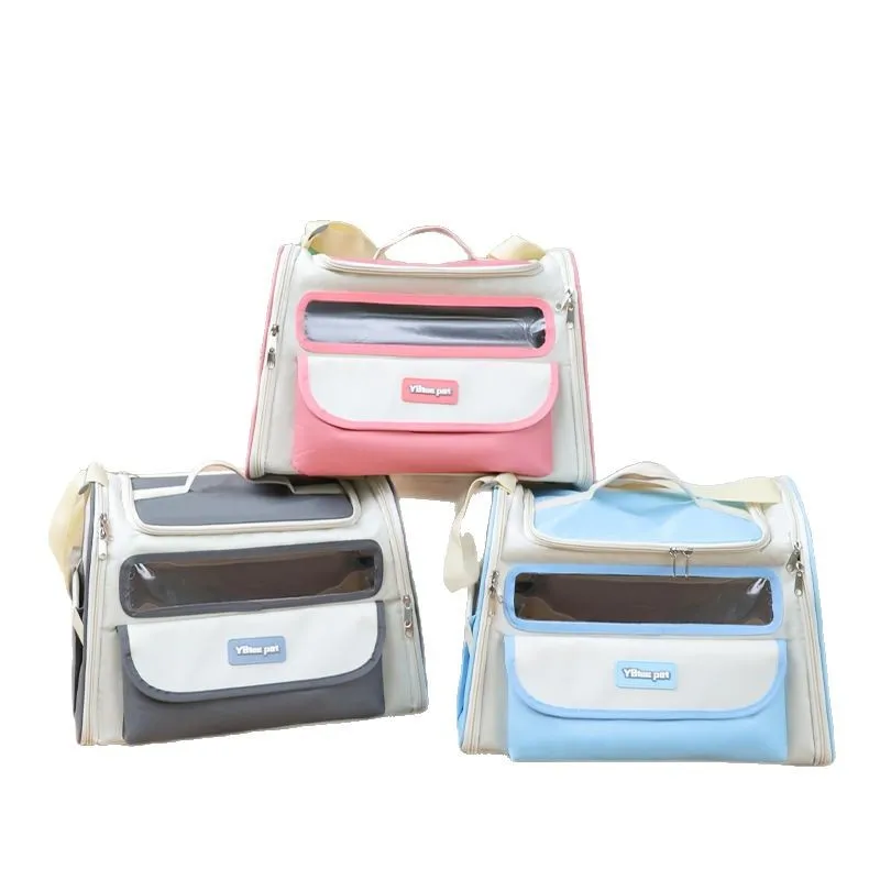 Transportín plegable para gatos y perros de gran capacidad - imagen 2