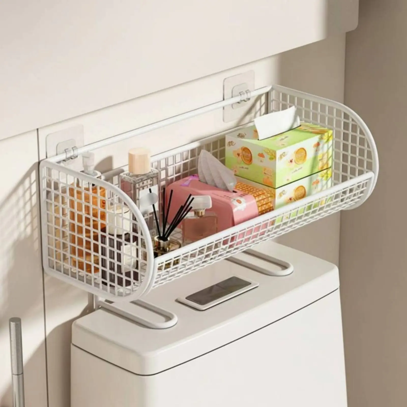 Estante inodoro 2 niveles para gatos y perros – Baño mascotas - imagen 4
