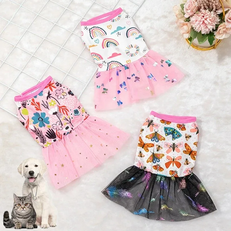 Vestido verano para Chihuahuas y Bulldog Francés - Ropa perros pequeños - imagen 2