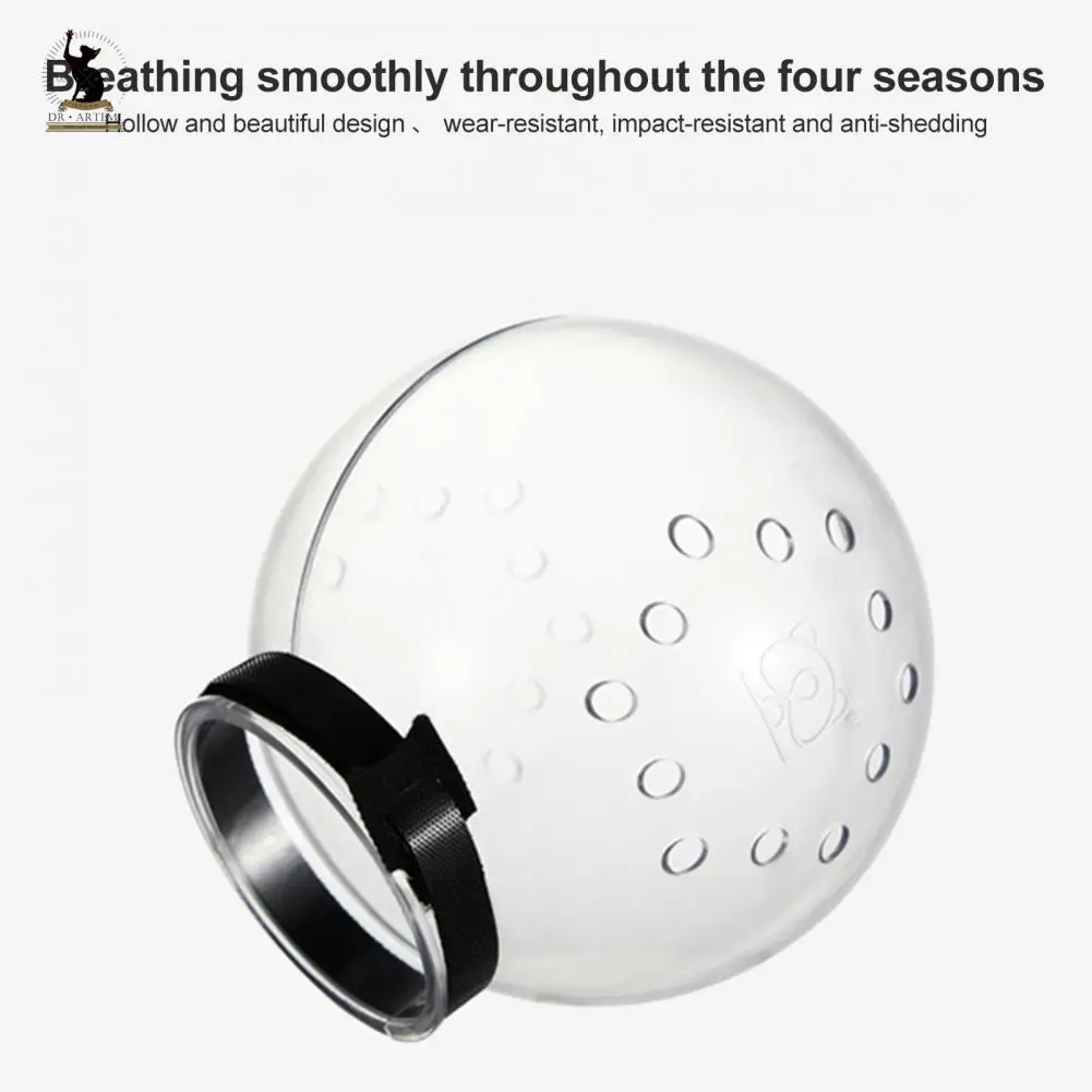 Bozal protector antimordedura transpirable, capucha espacial, antilamer, máscara de aseo para gatos, bolsa de aseo para mascotas - imagen 4