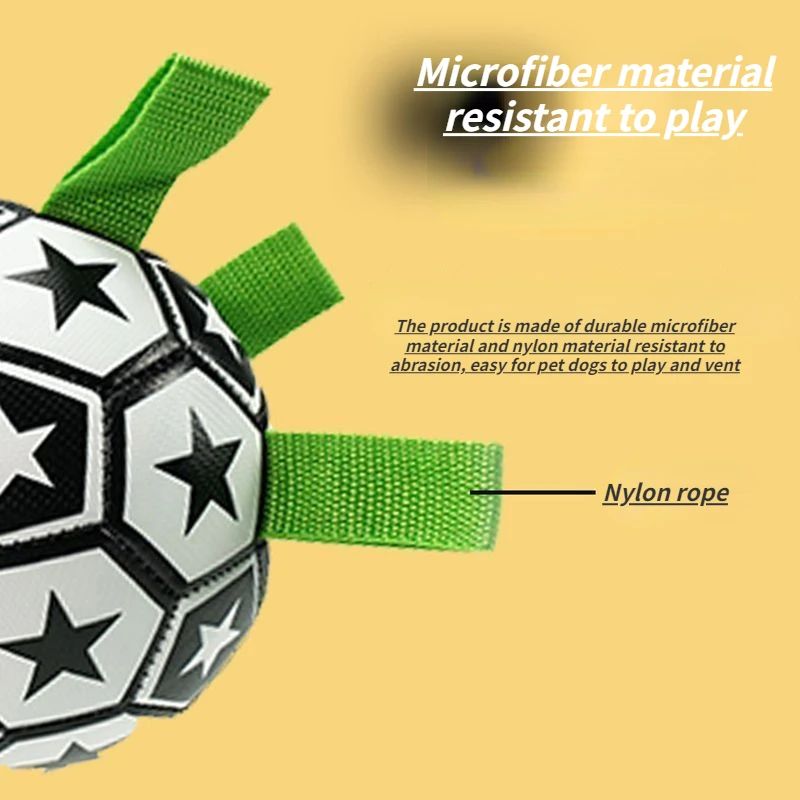 Pelota interactiva bonita para mascotas para perros medianos y pequeños, pelotas hinchables, suministros para bolos, fútbol, accesorios para mascotas - imagen 4