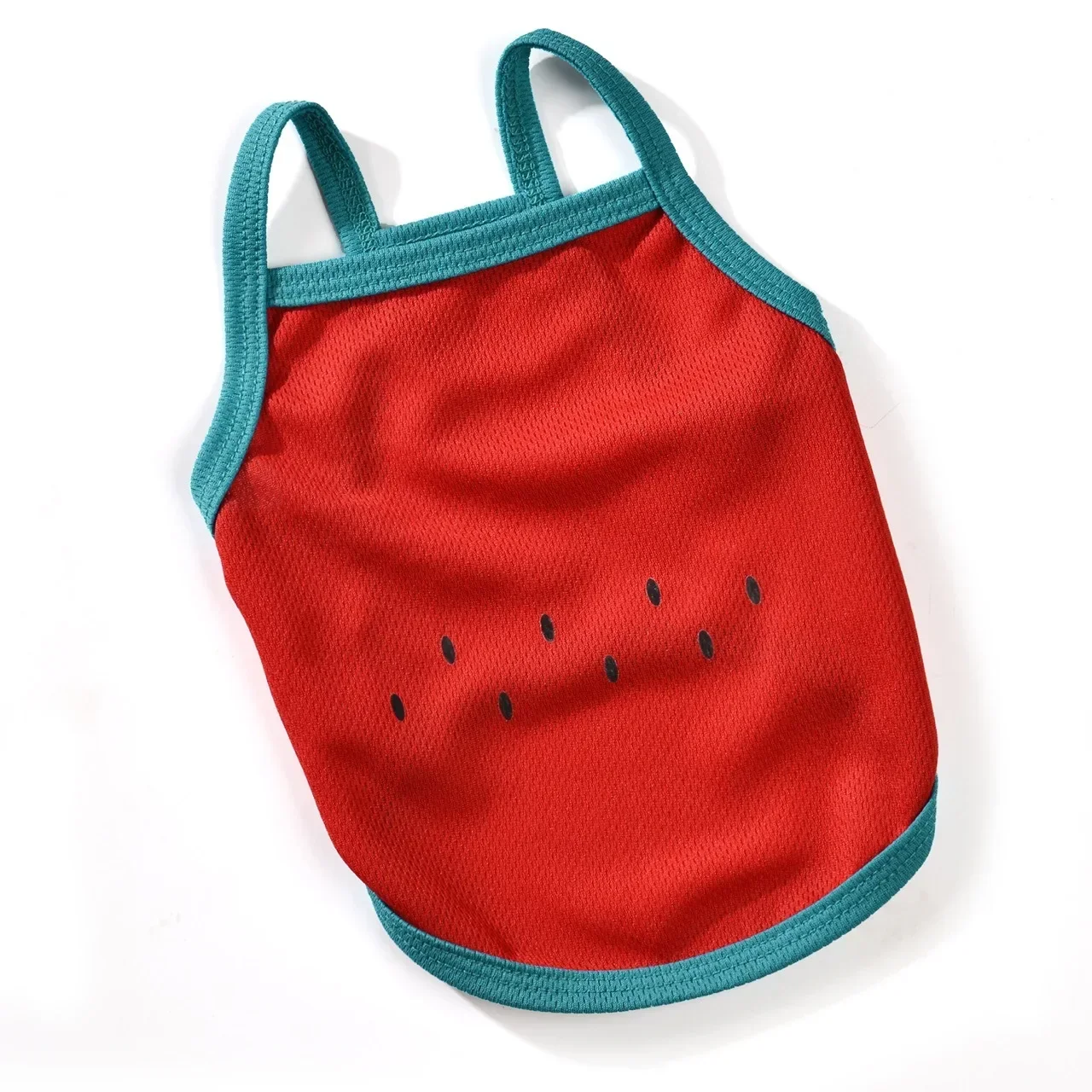 Chaleco fino y transpirable para perro, camiseta sin mangas con estampado de fruta para cachorro, gato, Chihuahua, suministros para mascotas, primavera y verano - imagen 5