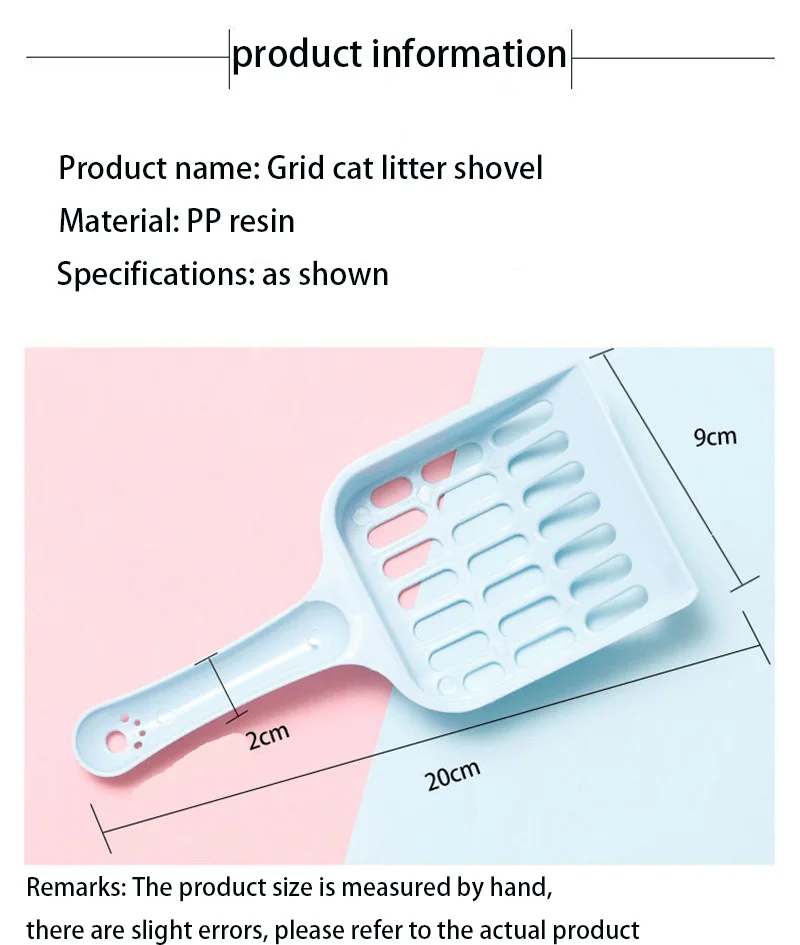 Cuchara Arena para Gatos - uso en arena