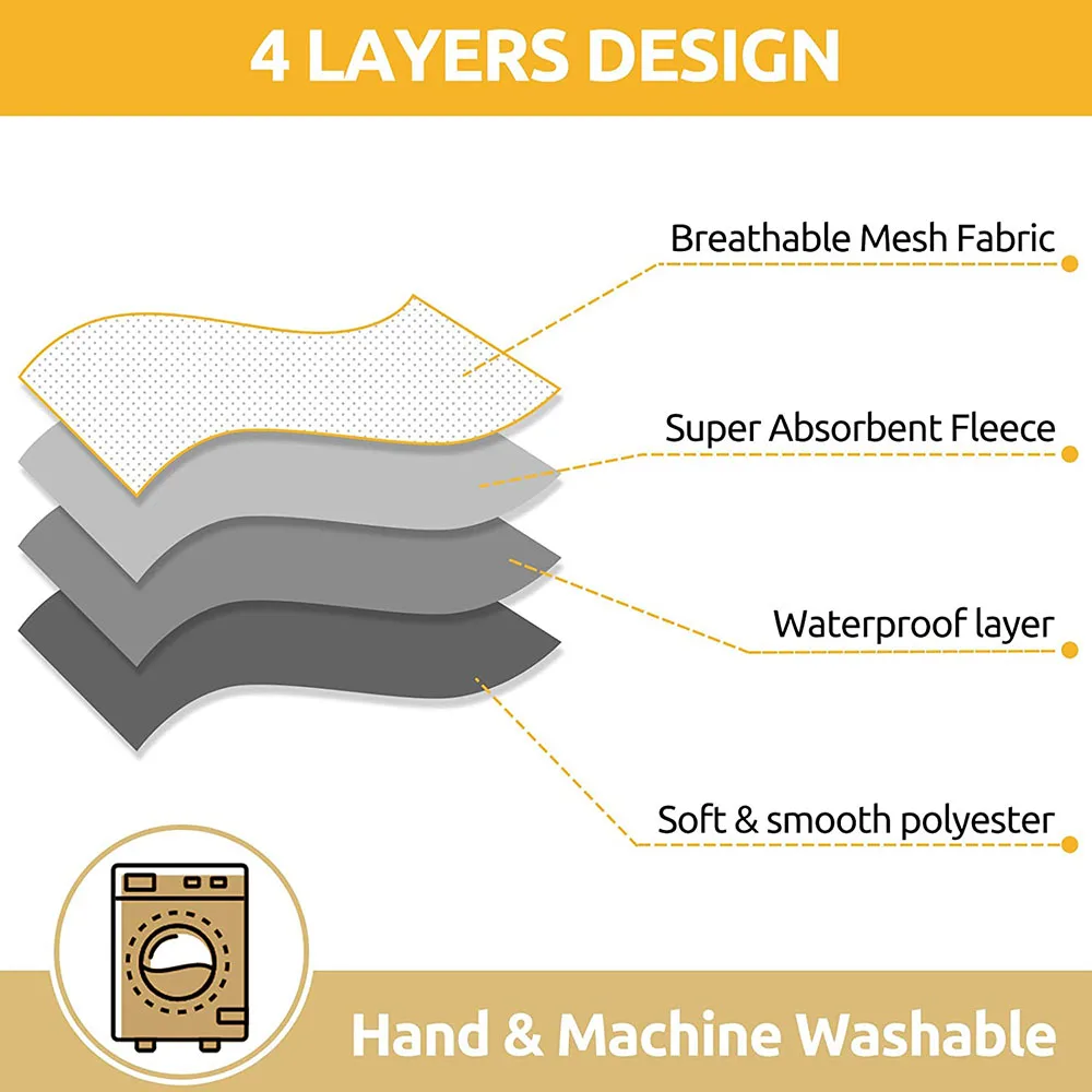 Pantalones cortos de pañales para perros para cachorros, pantalones fisiológicos sanitarios para perros grandes, bragas, ropa interior reutilizable ajustable para perros pequeños - imagen 3