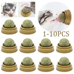 Bola de hierba gatera comestible para gatos - Juego y limpieza dental