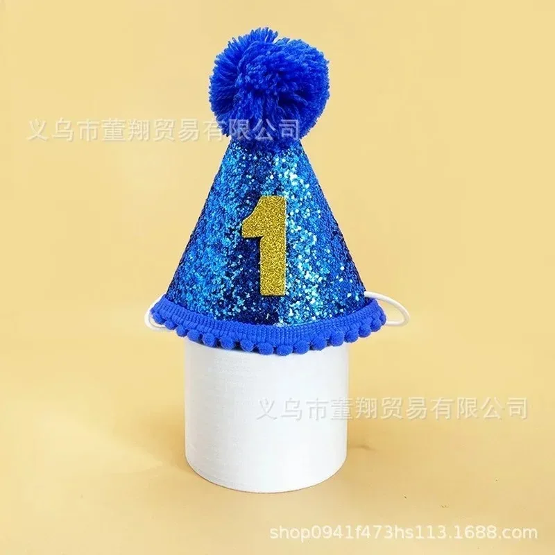 Conjunto de fiesta de cumpleaños para mascotas, pañuelo, sombrero, pajarita, suministros para festivales, celebración de productos para perros, mascotas, cachorros, gatos, tocado, pajarita - imagen 3