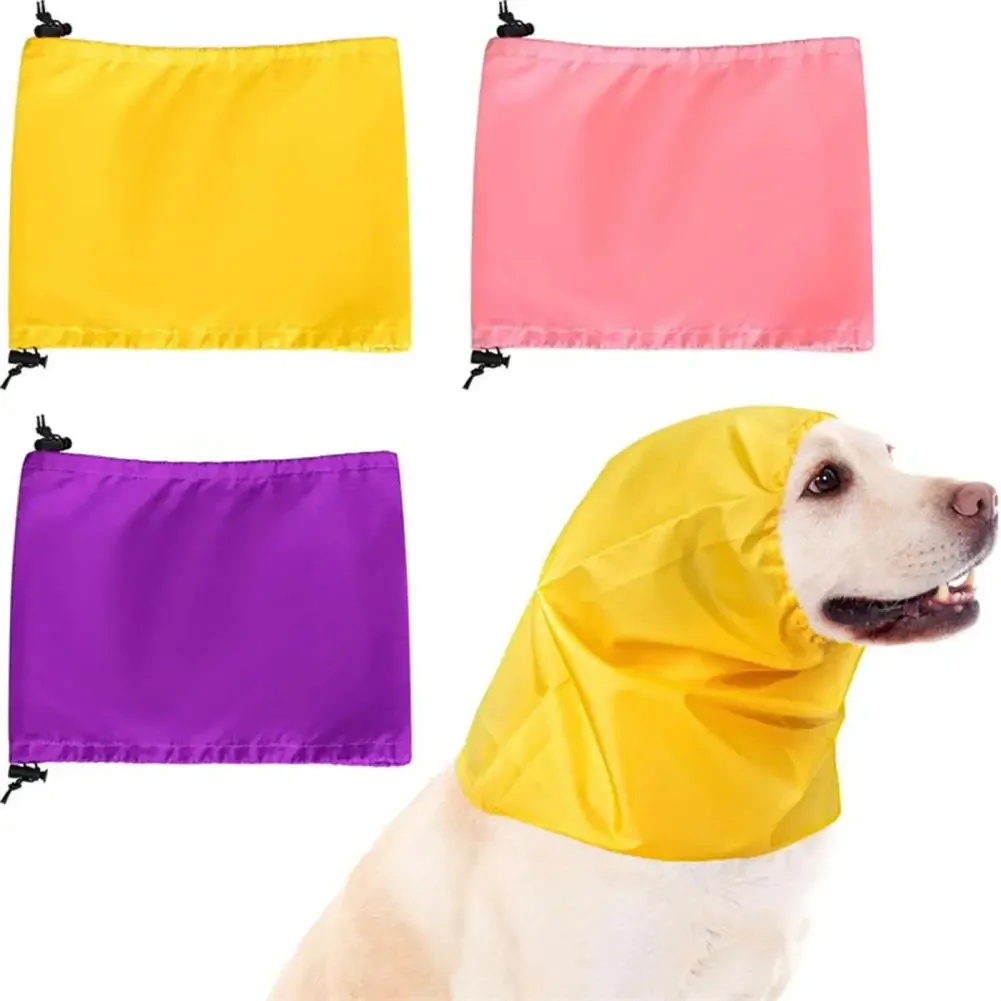 Gorro de ducha para mascotas, gorro de baño impermeable con hebilla ajustable, protección para los oídos, para perros - imagen 2