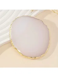 Paleta de colores con borde dorado para uñas – Tablero de selección de color