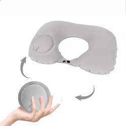 Almohada de viaje inflable para gato y perro – Cervical forma U