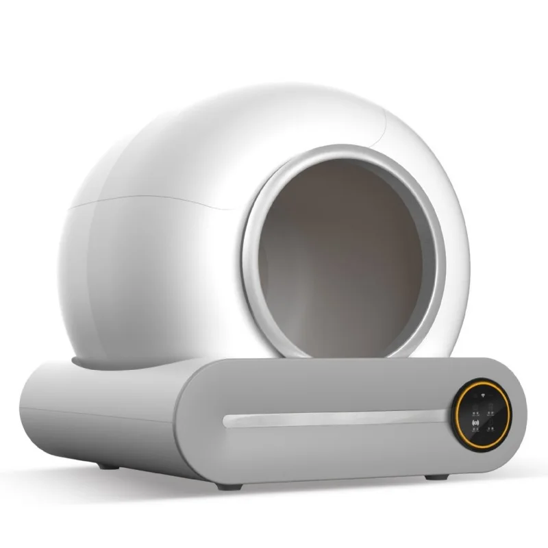 Caja de arena automática para gatos para mascotas, inodoro inteligente de gran capacidad para mascotas, limpieza automática, caja de arena para gatos - imagen 3