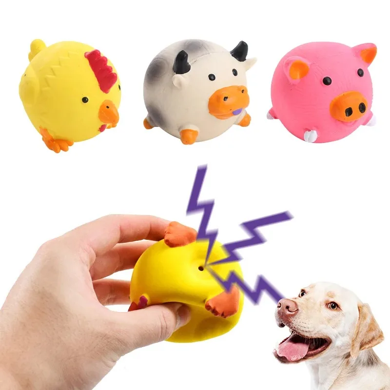 Juguete masticable dental para perros – Látex resistente con sonido - imagen 5