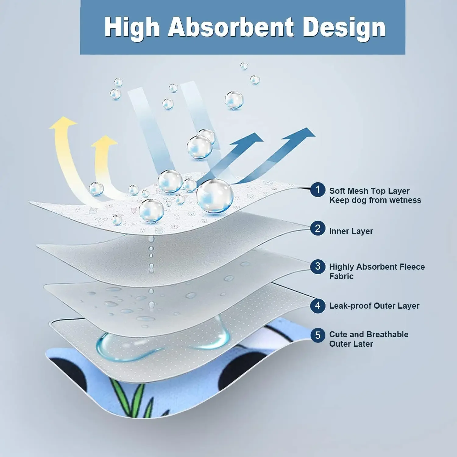 Pantalones fisiológicos lavables para mascotas, pantalones de seguridad para perros Bichon, pañales menstruales - imagen 5